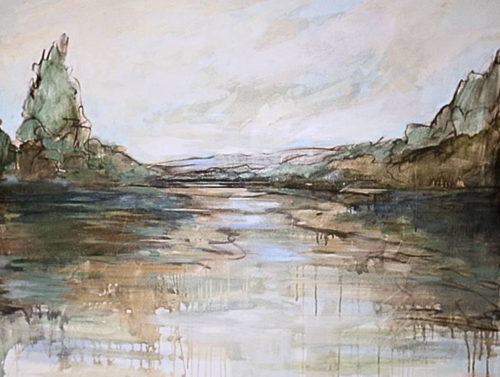 Melody of Earth and Sky |
Oil on Canvas, 48 x 60 |
Original 2025