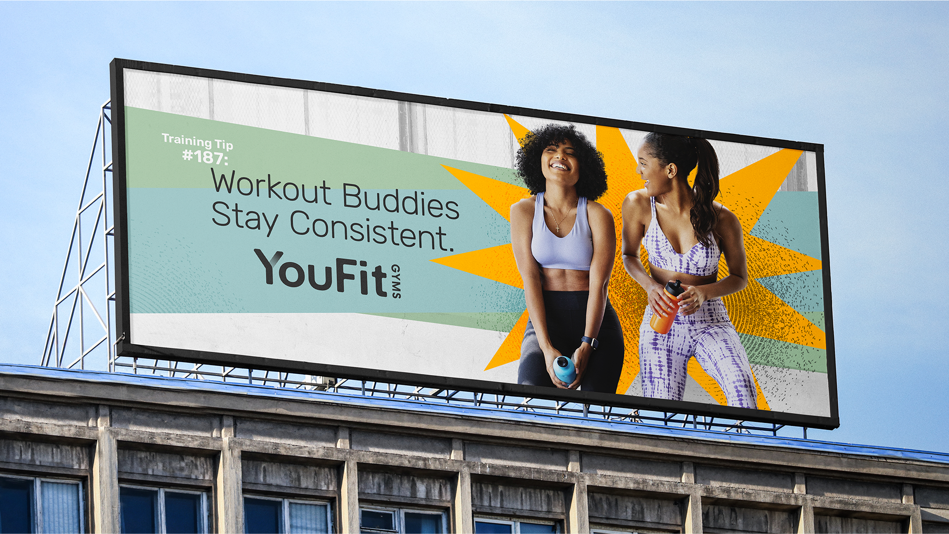 YouFit Fitness Clubs brand, marketing, and digital campaigns