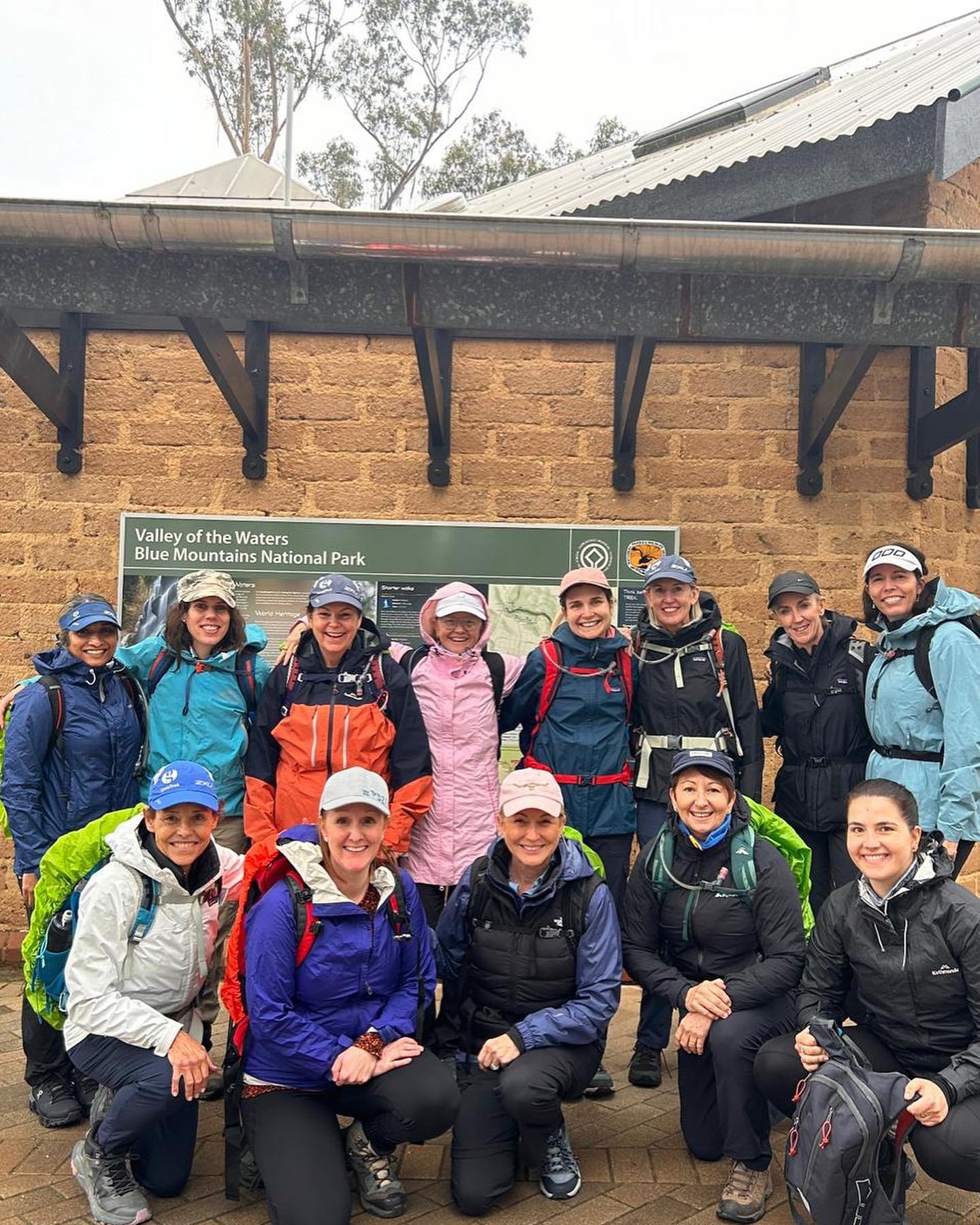 Day one of our Blue Mountains trek, misty, atmospheric and always beautiful.