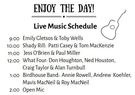 🎶 Live Music All Day at the Festival! 🎶
Get ready to tap your feet and enjoy the sounds of summer! We're thrilled to have live music playing throughout the day at the festival.

There's nothing quite like great tunes on a beautiful Vermont summer d
