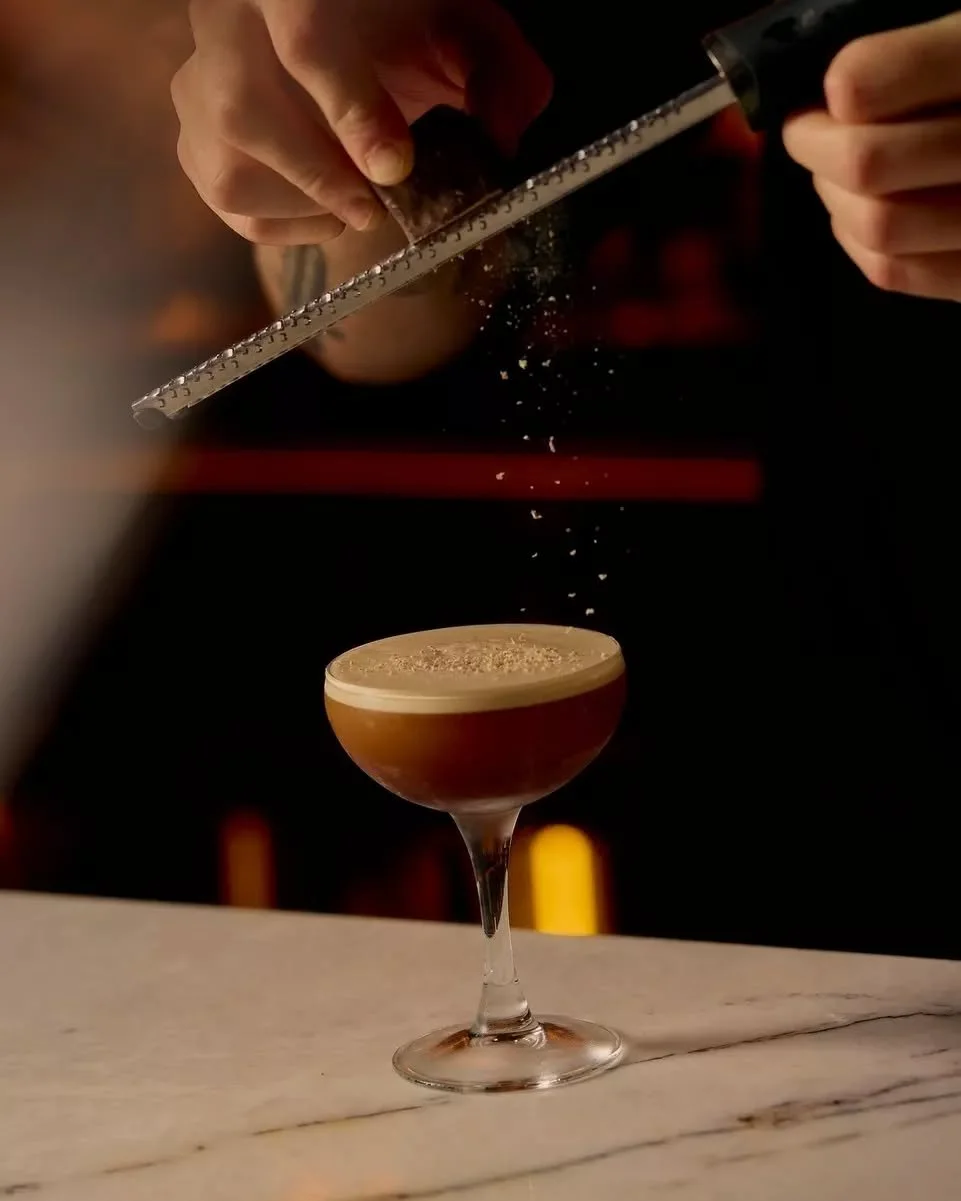 Devilishly moreish is our honeycomb coffee martini. 

Honeycomb whiskey, blends together with the perfect amount of espresso to keep the night young.