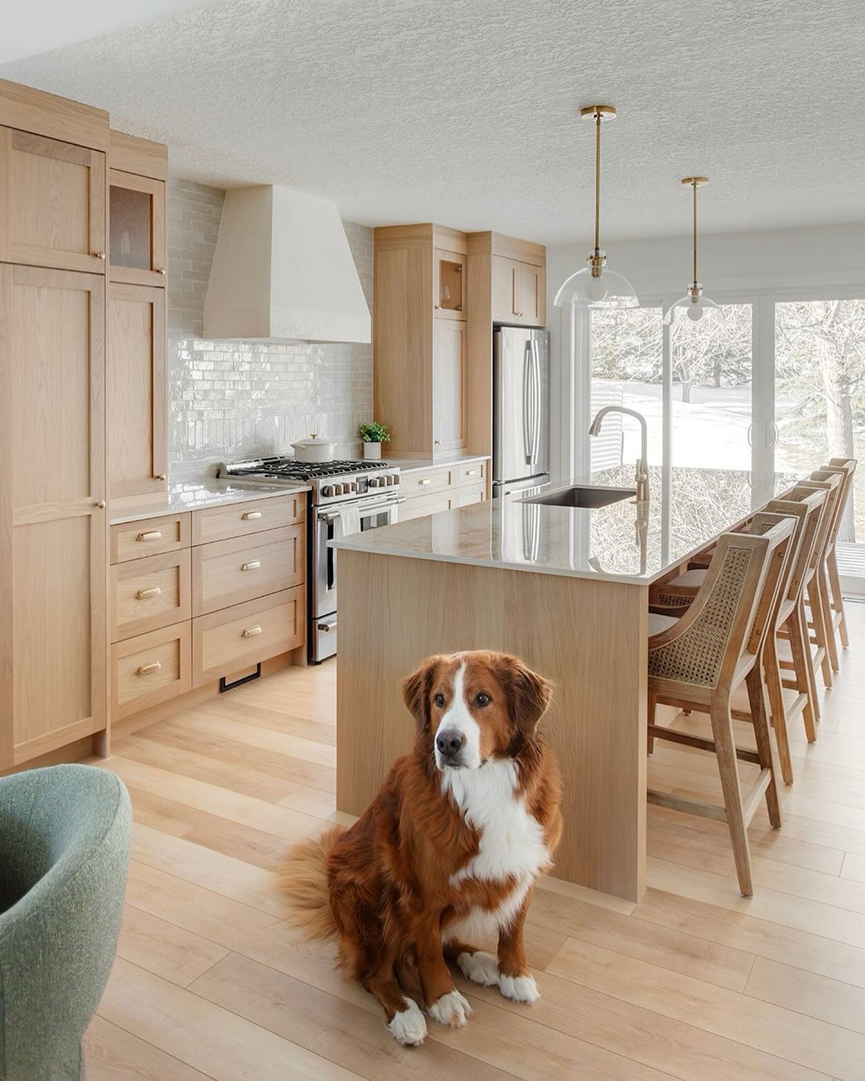 When the home owners dog is THIS gorg you have to include it in photos! Loved photographing this beautiful renovation by @streitrenovations 😍
.
.
#CalgaryPhotographer #CalgaryInteriorPhotographer #CalgaryInteriorDesignPhotographer  #CalgaryHomeBuild