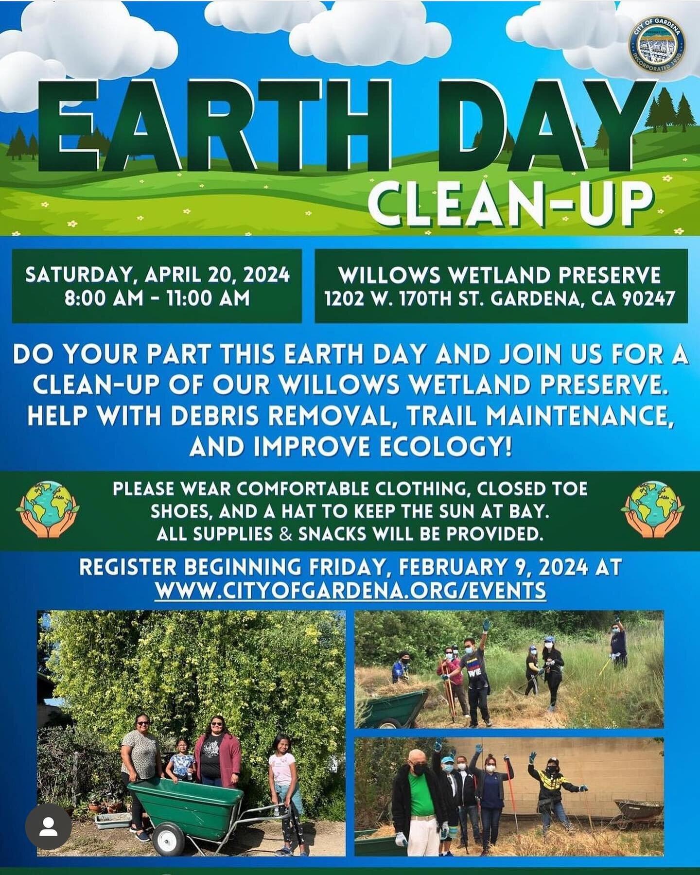 Spring is in the air and we are giving back to earth and the Willows 🌎 we have our monthly volunteer work day but keep an eye out for the digital earth month activities you can do at home. Remember earth day is EVERY day 💚💙💚💙 #earthday #ecofrien