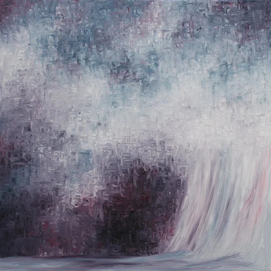 I Can Hardly Wait 20"x20" Oil on canvas - Sold