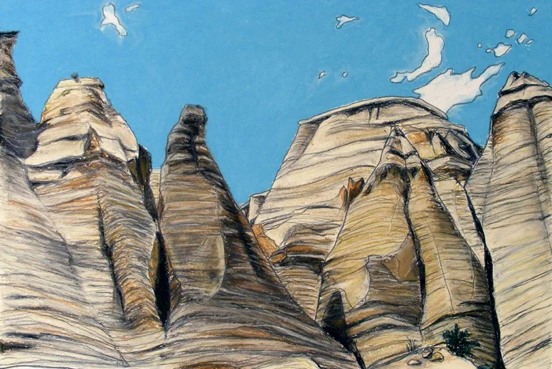 
Fool's Gold - NuPastel and Graphite on paper