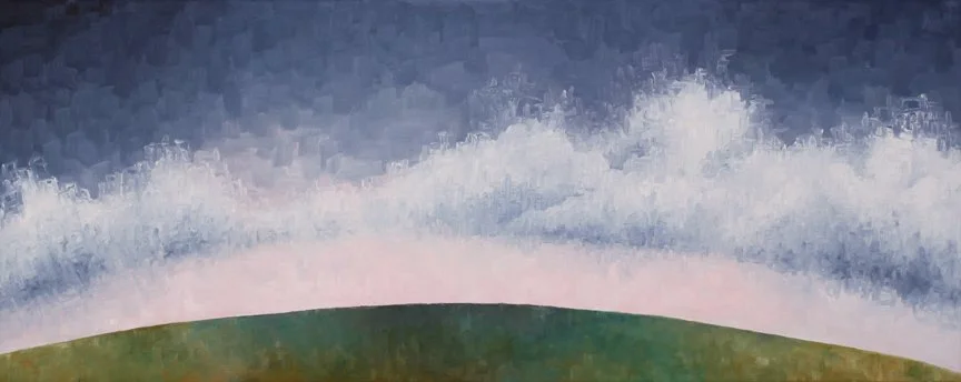 Far Horizon 16"x40" Oil on canvas - Sold