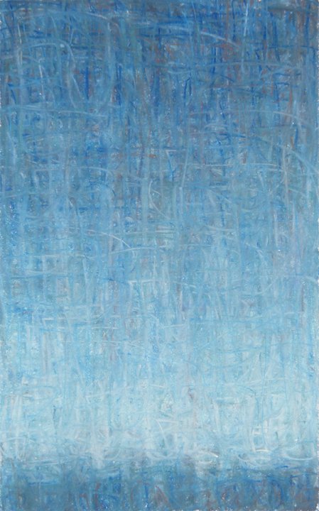 Blue Energy - NuPastel and Graphite on paper