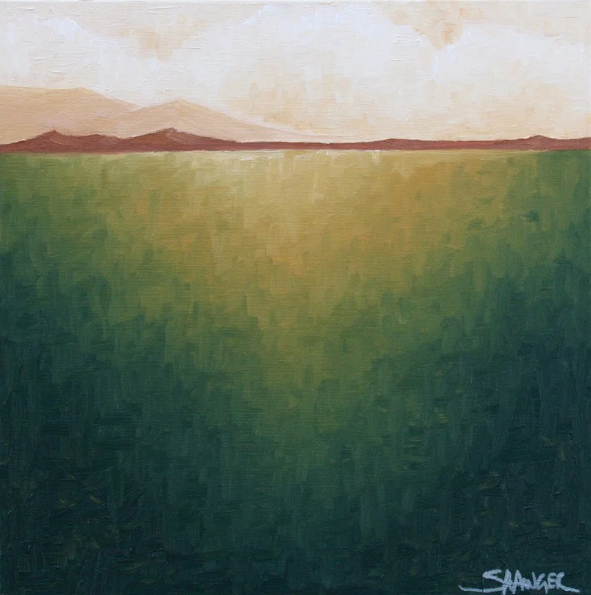 Terra 14"x14" Oil on canvas - Sold