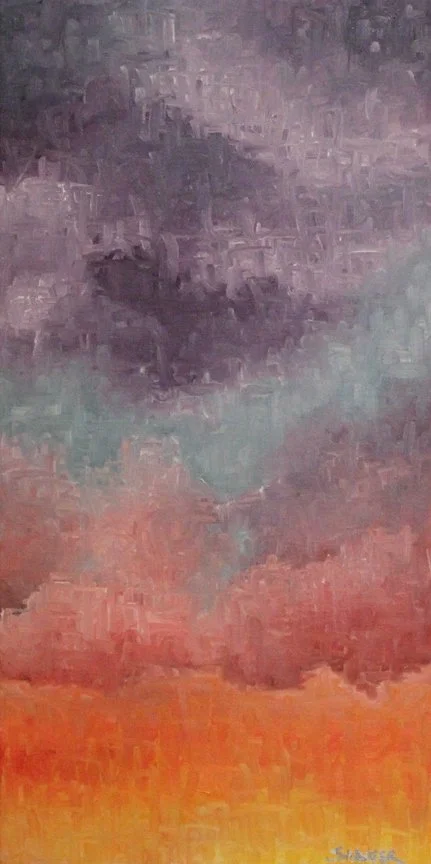 Morning Glory 20"x10" Oil on canvas - Sold