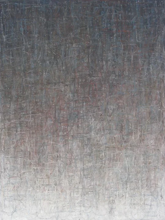 The Rain - NuPastel and Graphite on paper