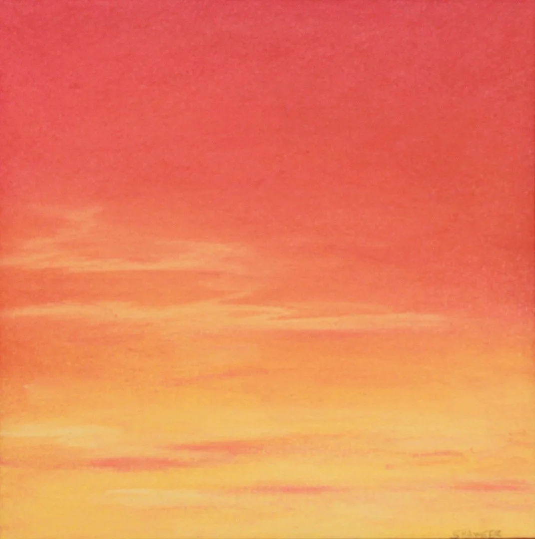 Her Sky - NuPastel and Graphite on paper