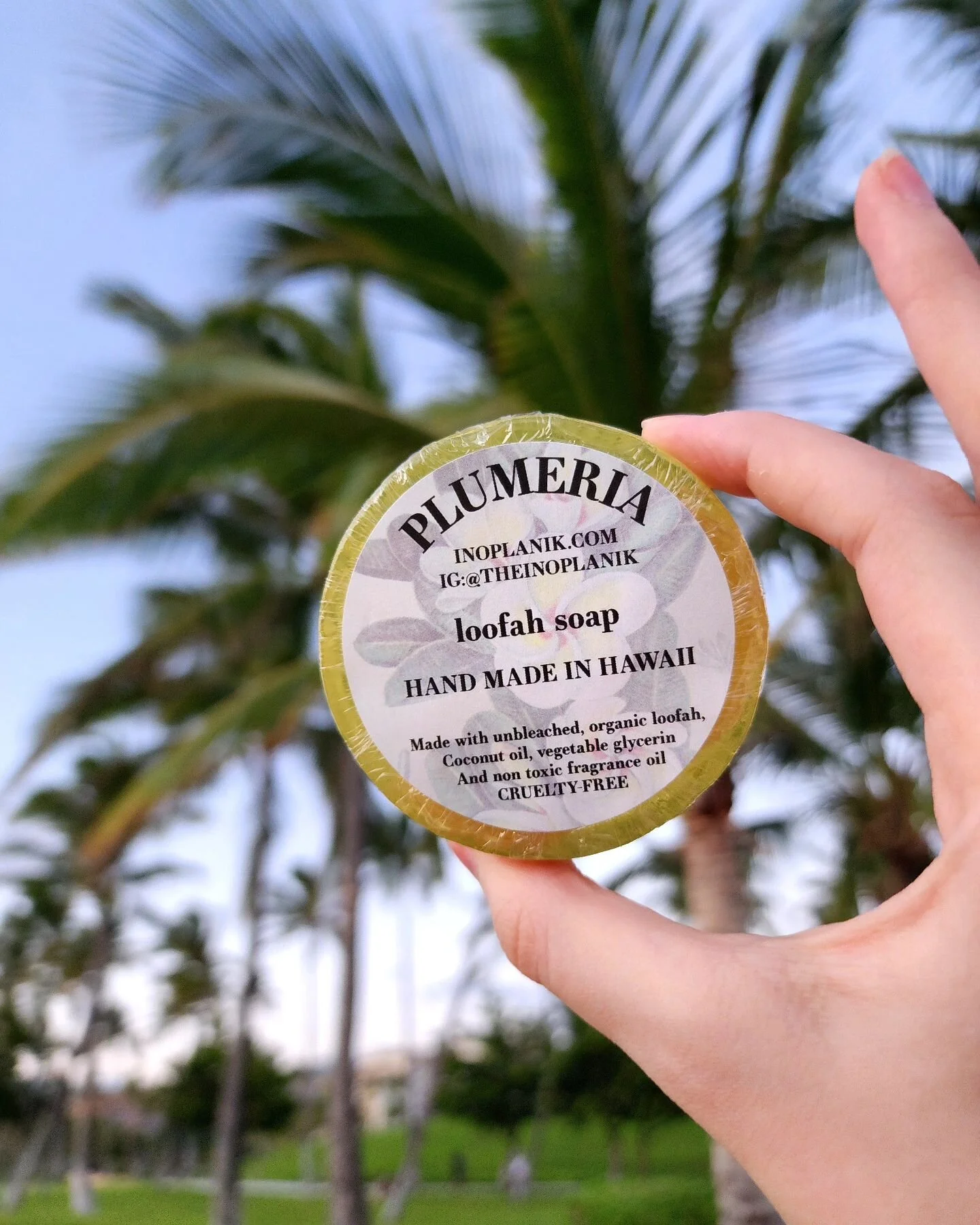 For several years, Plumeria has been our number 1 best seller and there's no question why 😍 you can never go wrong with getting a plumeria soap or candle 🥰 #soap #loofahsoap #localbusiness #smallbusiness #familybusiness #fyp #handmade #handmadegift