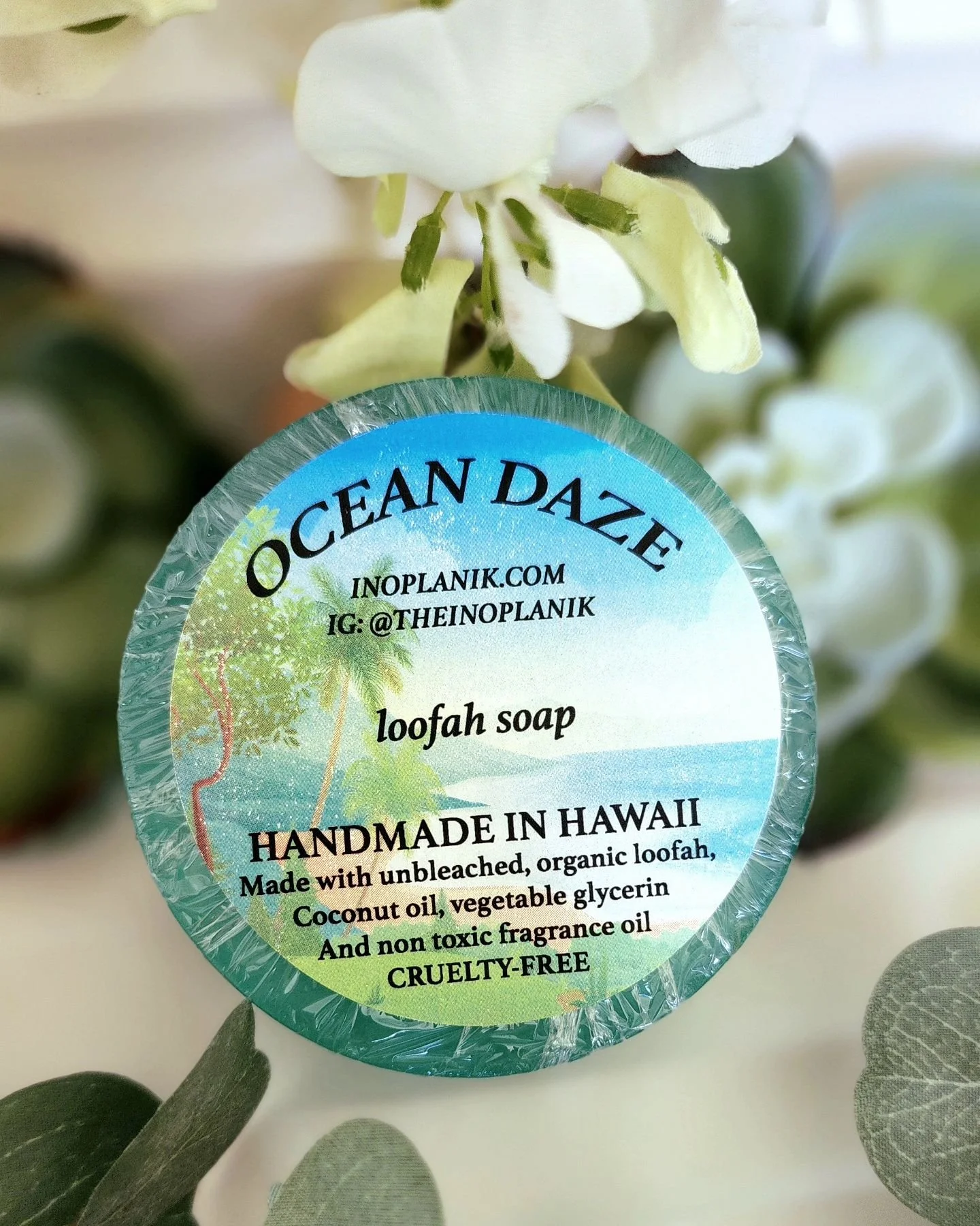 Never a dull day when you have Ocean Daze 🌊 order some today at inoplanik.com #handmade #handmadegifts #soap #giftideas #christmasgiftideas #locallymade #madeinhawaii #smallbusiness