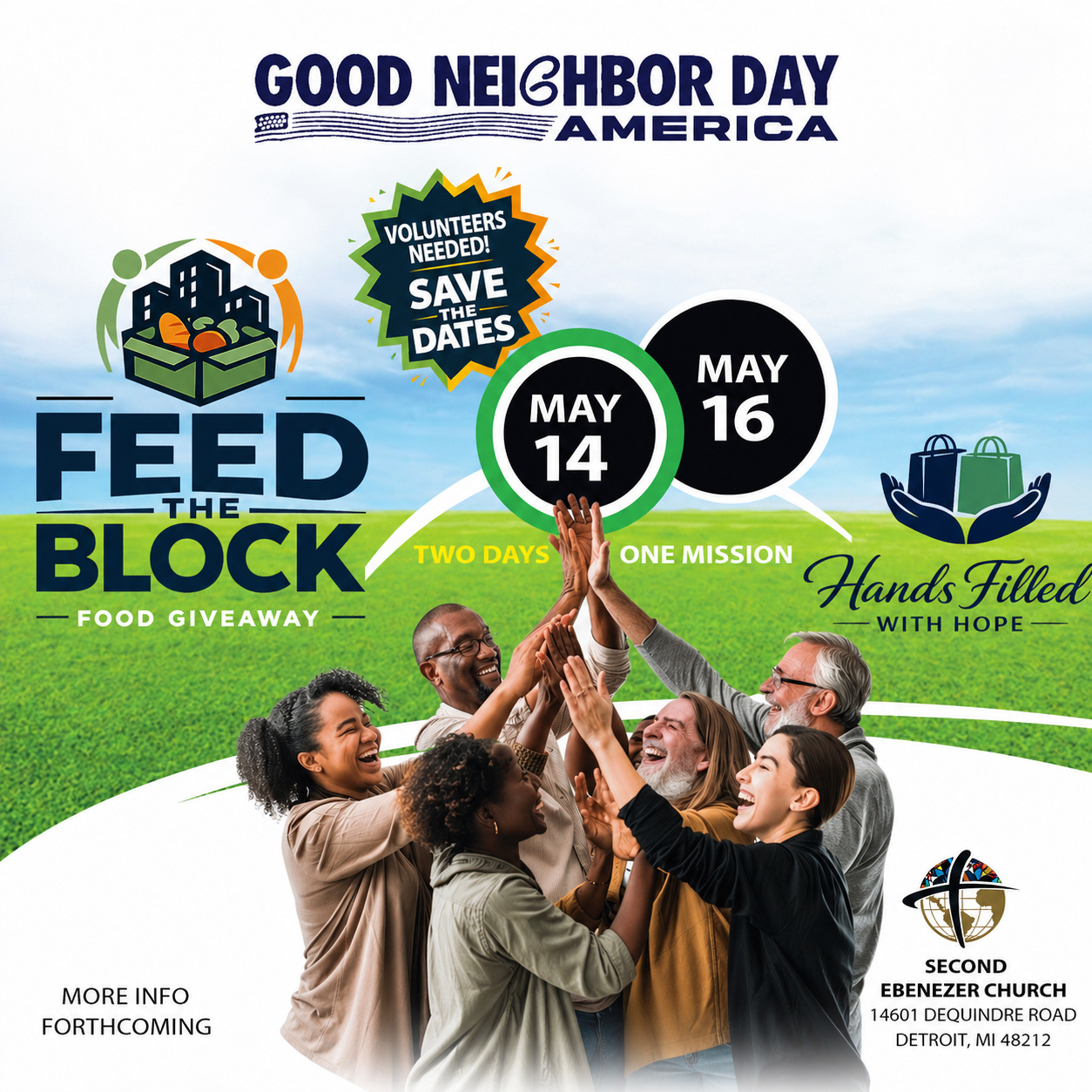 Click Graphic to Volunteer for the May 14th Event 