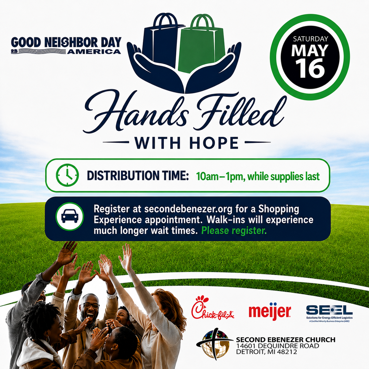 Click the graphic to register for your shopping experience! 