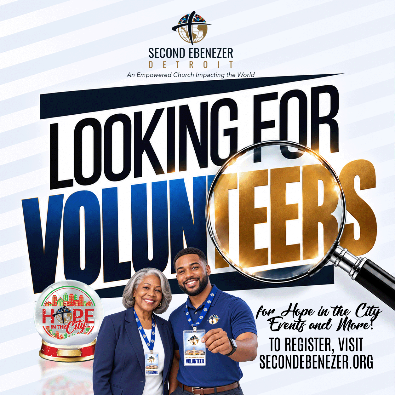 Click graphic to volunteer!