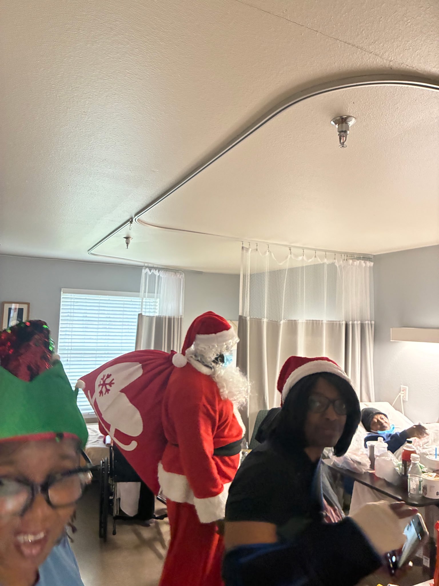 TRFF celebrates Christmas at Park Manor Cyfair on Dec 1, 2025.  TRFF was able to give out 70 gifts to the residents.