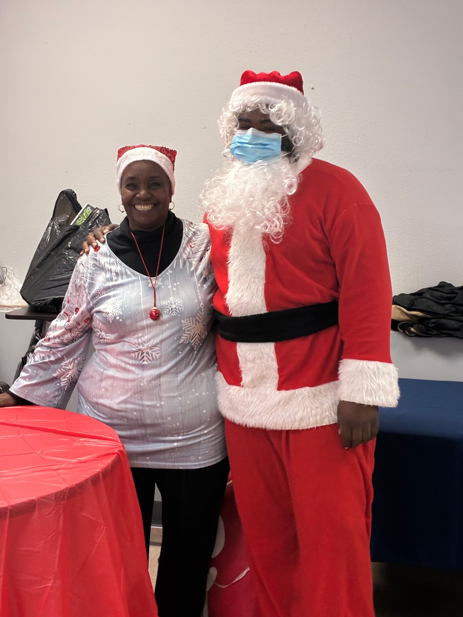 TRFF celebrates Christmas at Park Manor Cyfair on Dec 1, 2025.  TRFF was able to give out 70 gifts to the residents.