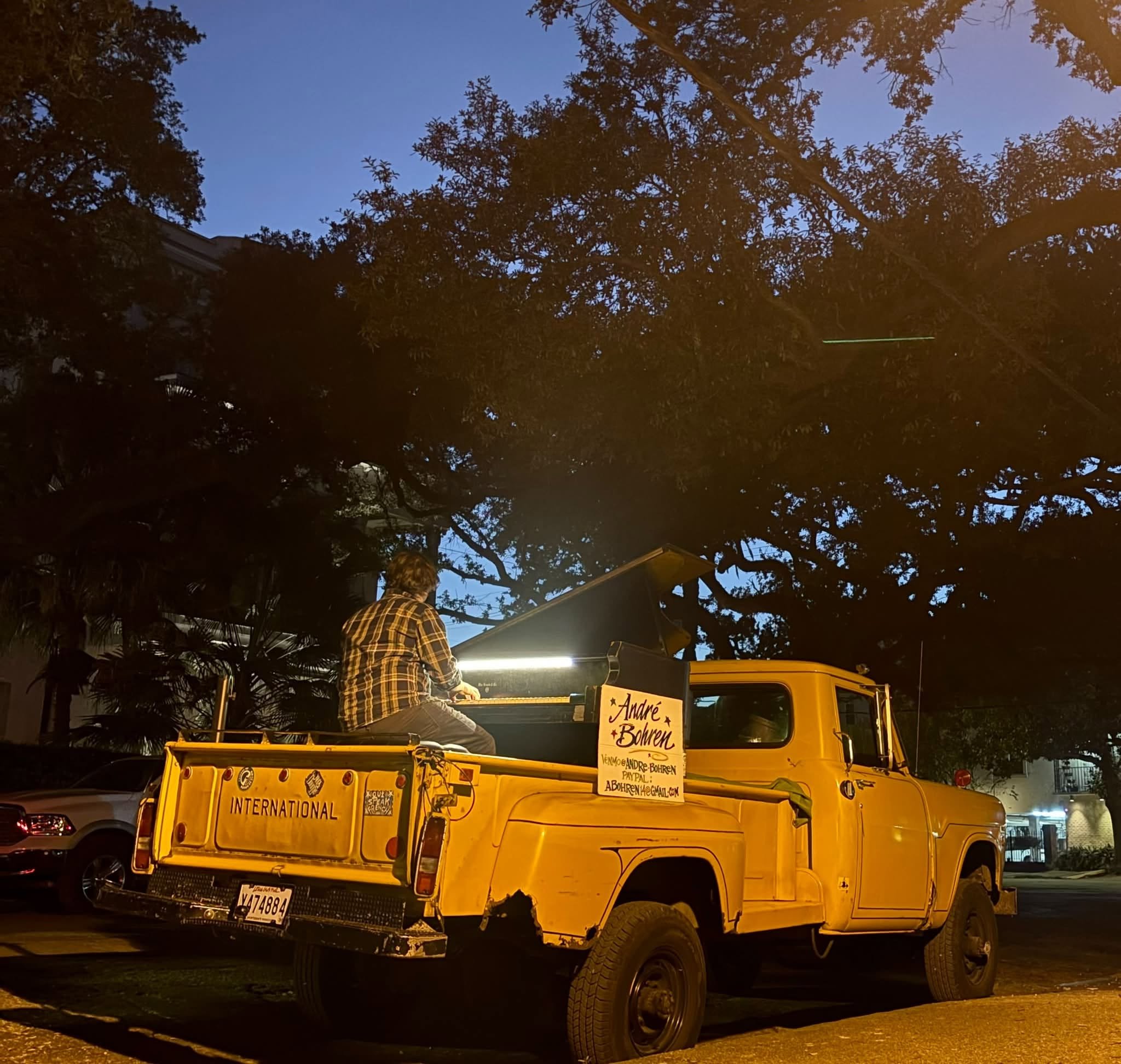 Piano on a Truck!