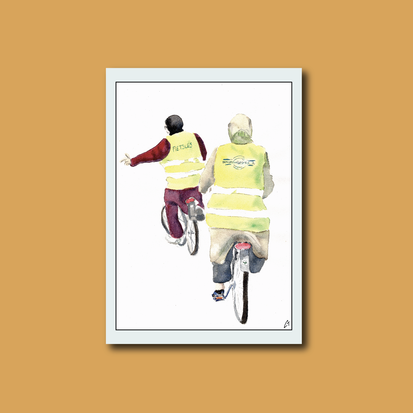 Fietsles 9