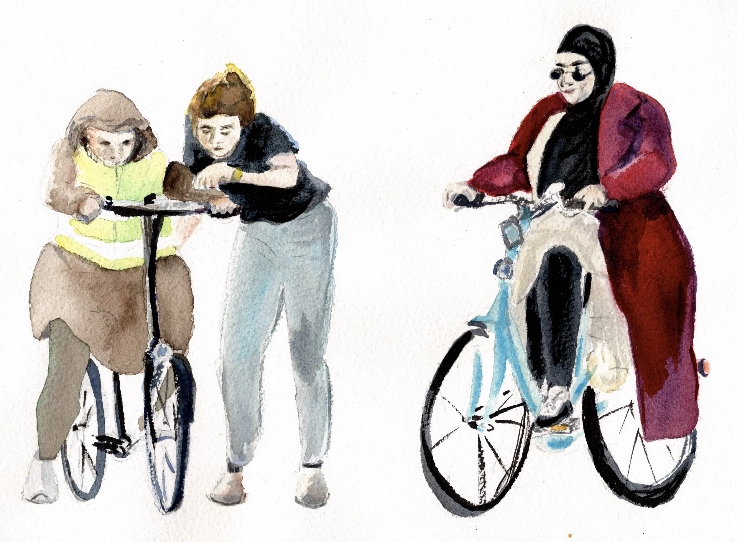 Fietsles