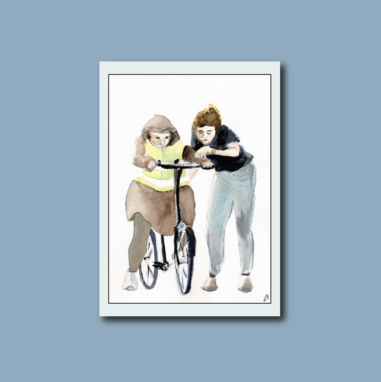 Fietsles 6
