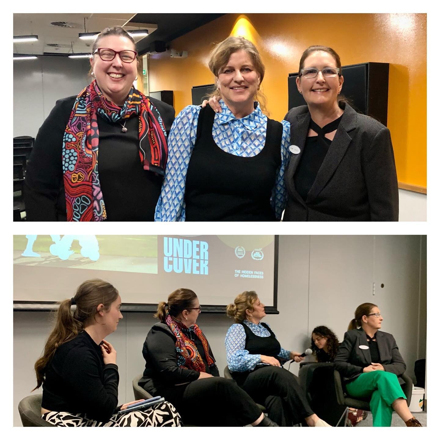 Last night #car2homeproject was invited to be on a panel with Ang from #carriesplaceinc &amp; director Sue Thomson, for the documentary screening of #under_cover_doco with students from the #universityofnewcastle developmental studies for a Q &amp; A