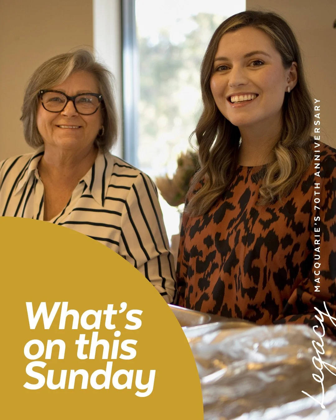 What's in store at Macquarie this Sunday...
We have Vicki Simpson, with her powerful prophetic voice, at all three services.
Stay and connect with a coffee after the 8 & 10am services or hang in the cafe for dinner with Belong Collective af