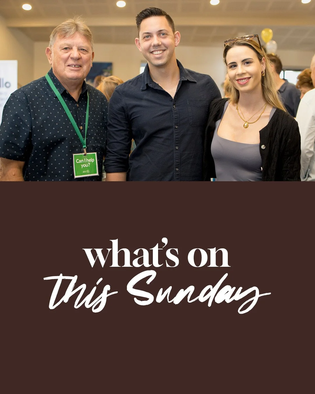 Join us for our first Sunday back! 

We are kicking off the year with an acoustic service with anointing and communion to start 2026. 

See you there!