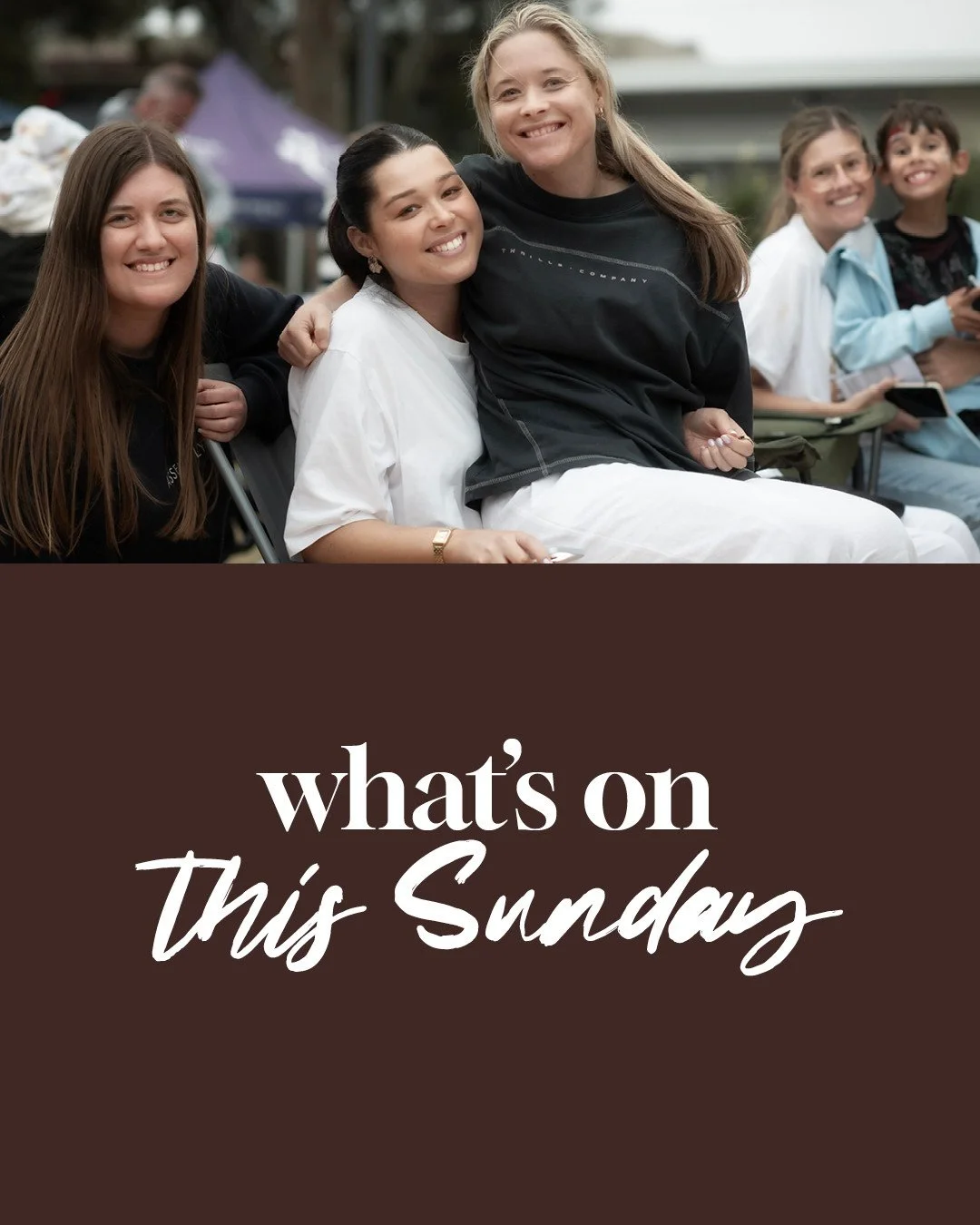 Hey Church! Have you heard?!⁠
⁠
We are heading down to Croudace Bay tomorrow for Church in the park and Water Baptisms. Join us from 10am on this long weekend for fellowship, baptisms, and food by the lake.⁠
⁠
See you there!