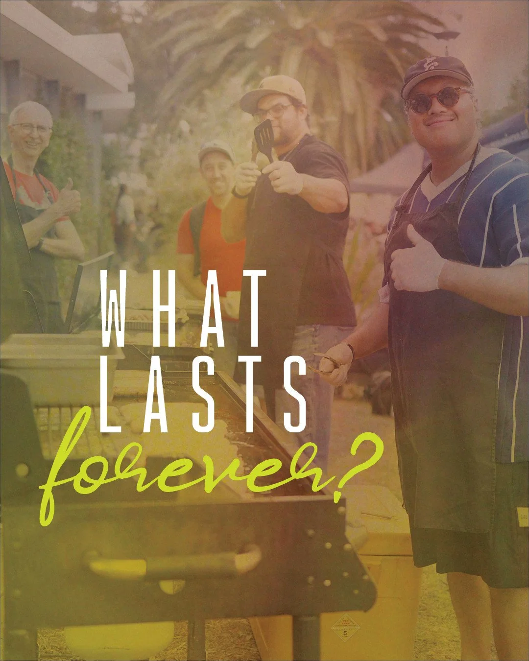 There are many things the bible says will last forever. Let's invest our lives in things that are eternal.⁠
⁠
- How we love people, mercy, service, kindness, care for the needy​⁠
⁠
- What we do for the lost, helping people on their journey towards Ch