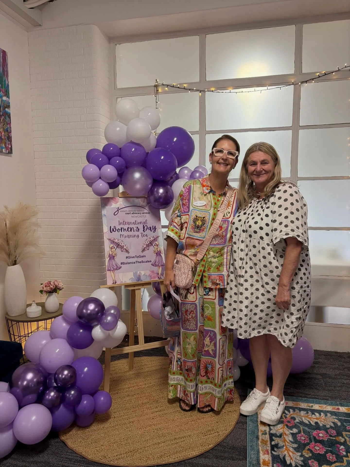 Celebrating #internationalwomensday with the team at Newcastle Women&rsquo;s Domestic Violence Court Advocacy Service 🫶🏻💜