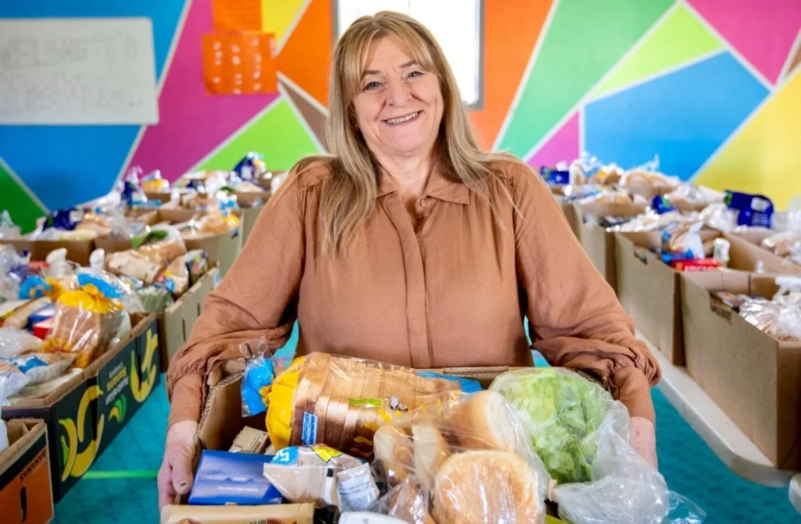 Come on down to @macquariecare &amp; @macquarielifechurch for Manna House today anytime from 12:30pm 🍌🫶🏻🍇🍒🍎