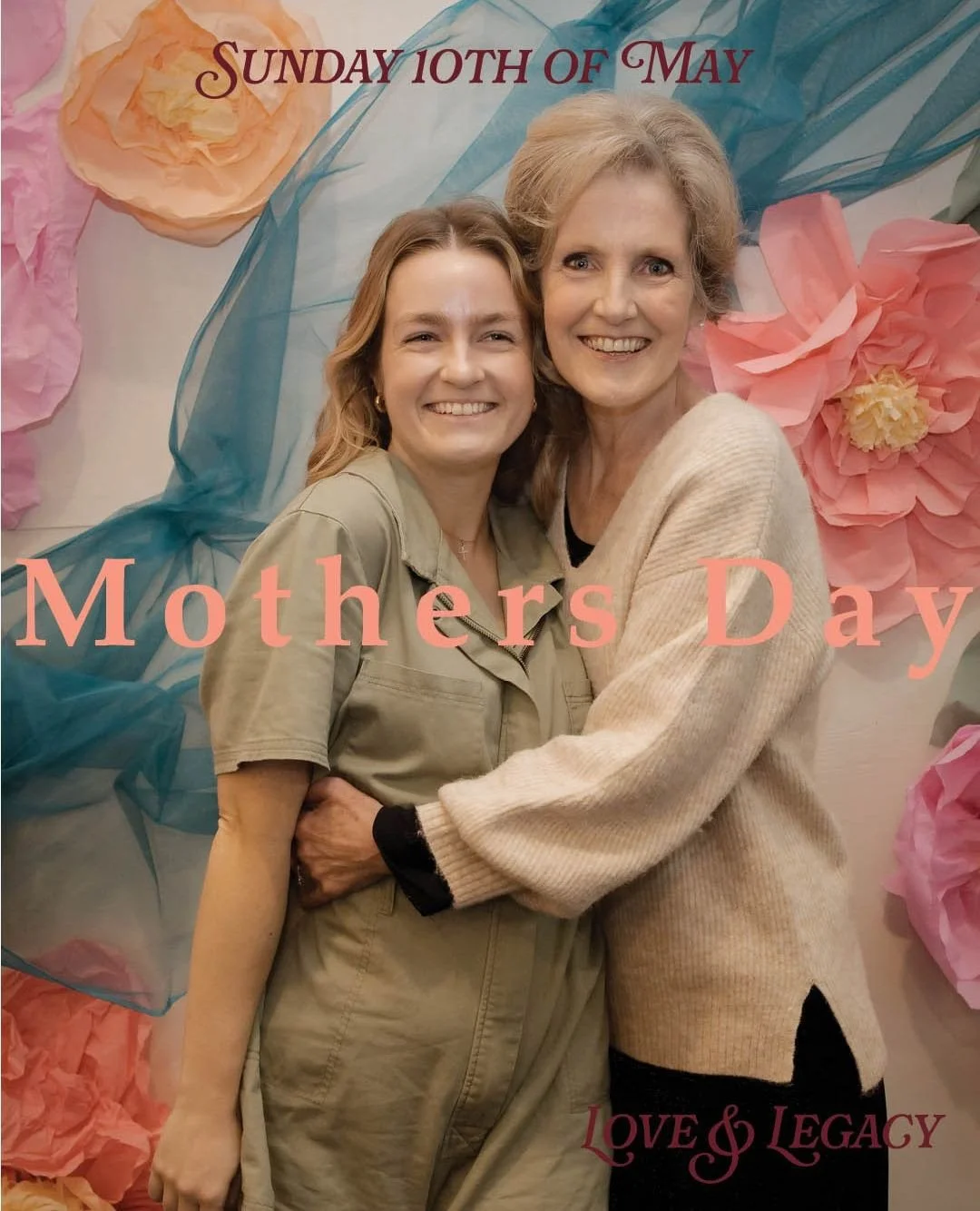 Mother's Day is THIS weekend and we can't wait to celebrate with you!⁠
⁠
We have a mother of the house Maria McIntyre and son, Perry speaking on Love &amp; Legacy on our morning services.⁠
⁠
Out on the veranda we have the lovely Laura Koutnik taking 