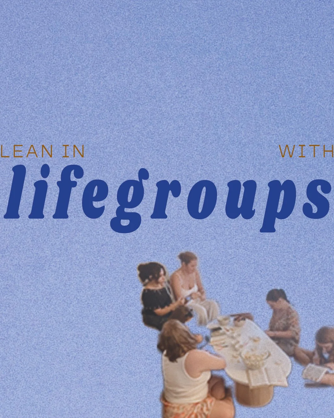 Lean in, connect, and dig deep during the week with our life groups. ⁠
⁠
Find yours now on our website.