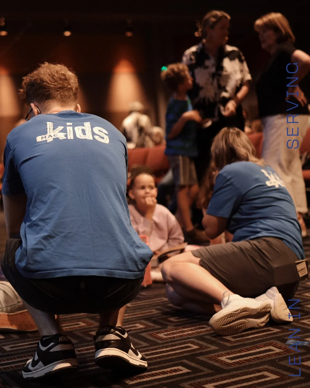 Shout out to all the people serving behind the scenes. Sunday wouldn't happen without you!