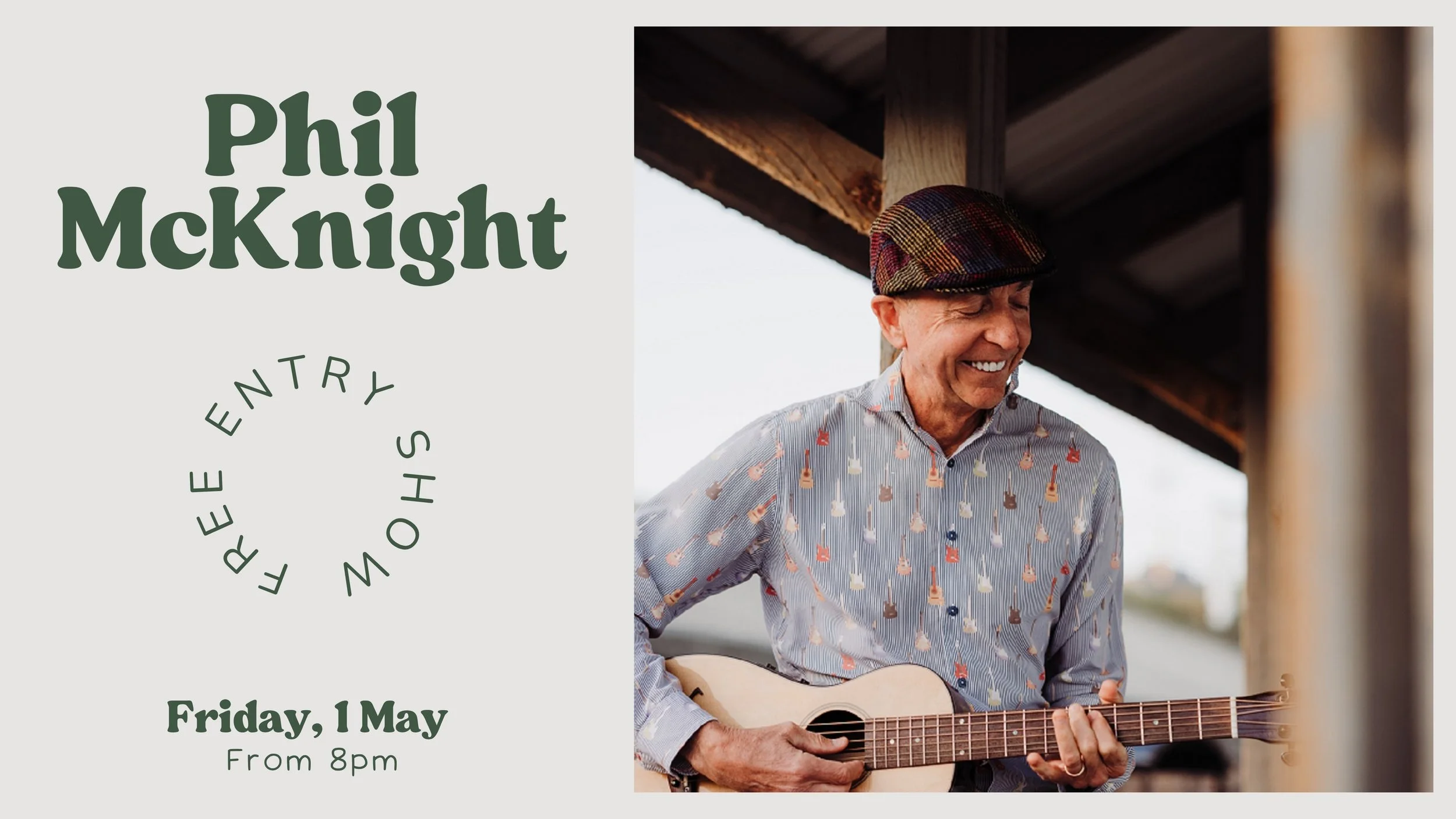 Phil McKnight (free Entry)