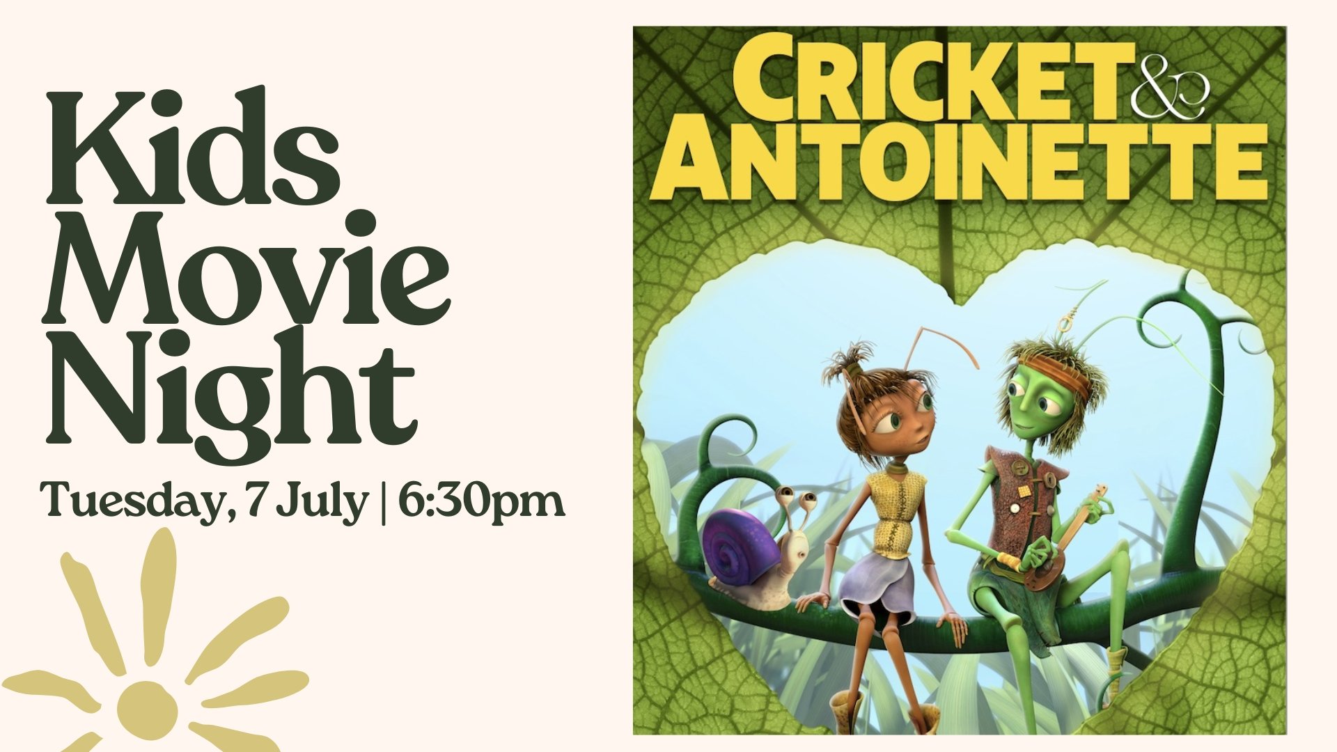 Movie Night: Cricket & Antoinette