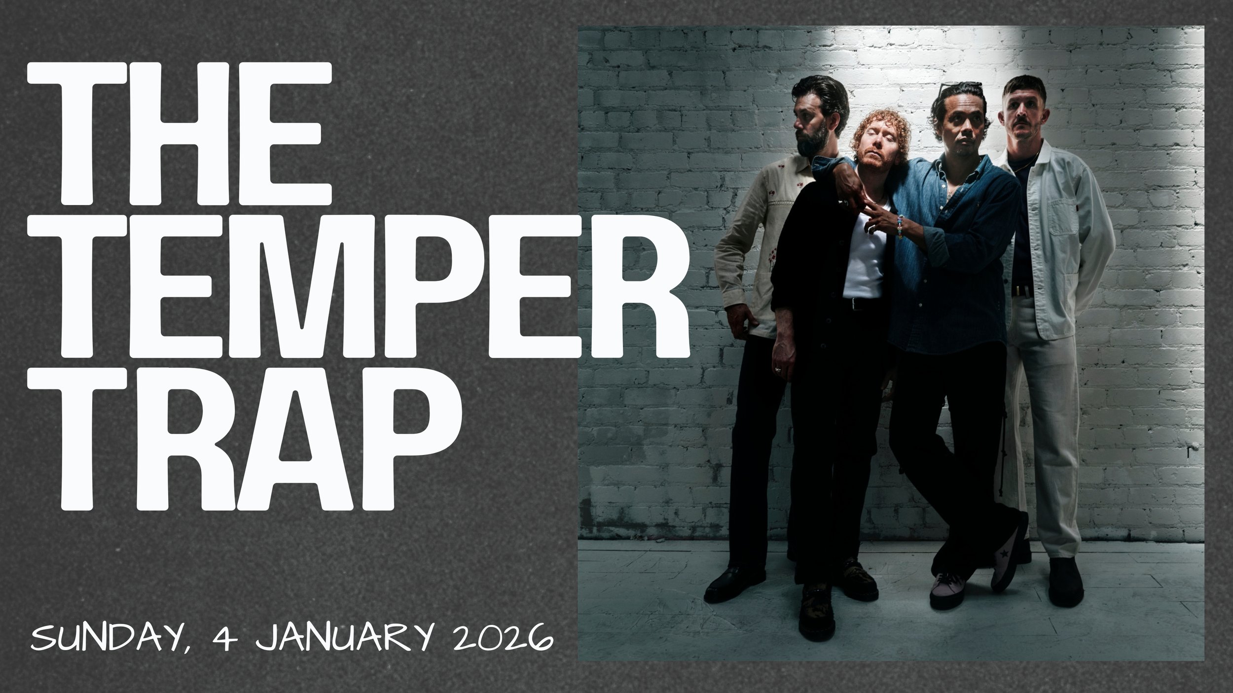 The Temper Trap Bus Tickets