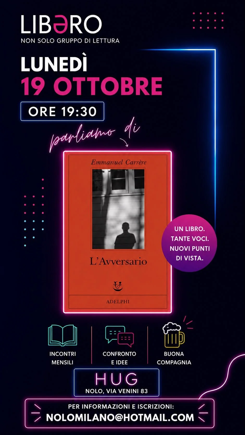 LIBƏRO, non solo gruppo di lettura