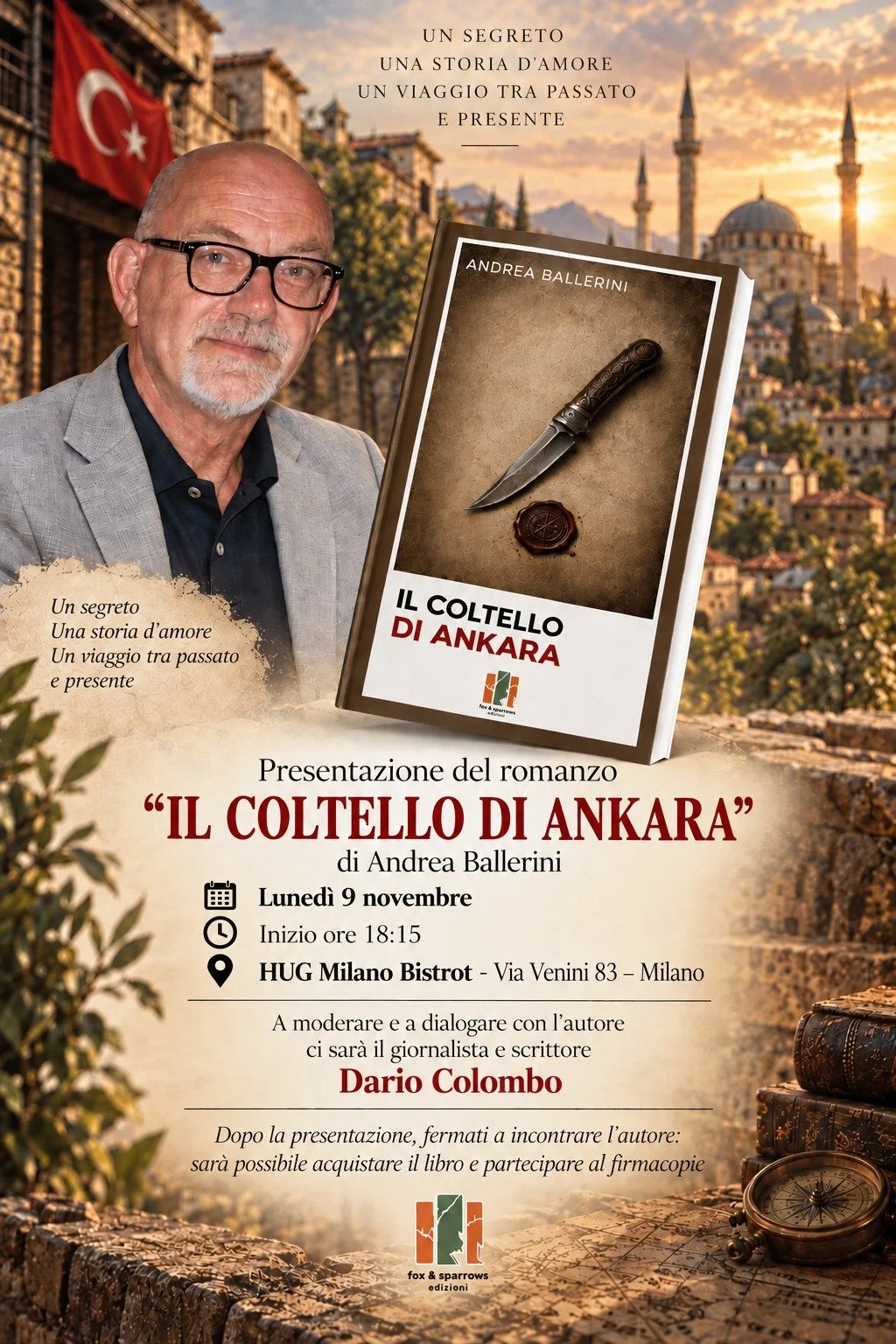 APERITIVO CON AUTORE ANDREA BALLERINI