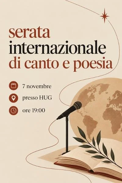 Serata internazionale di canto e poesia