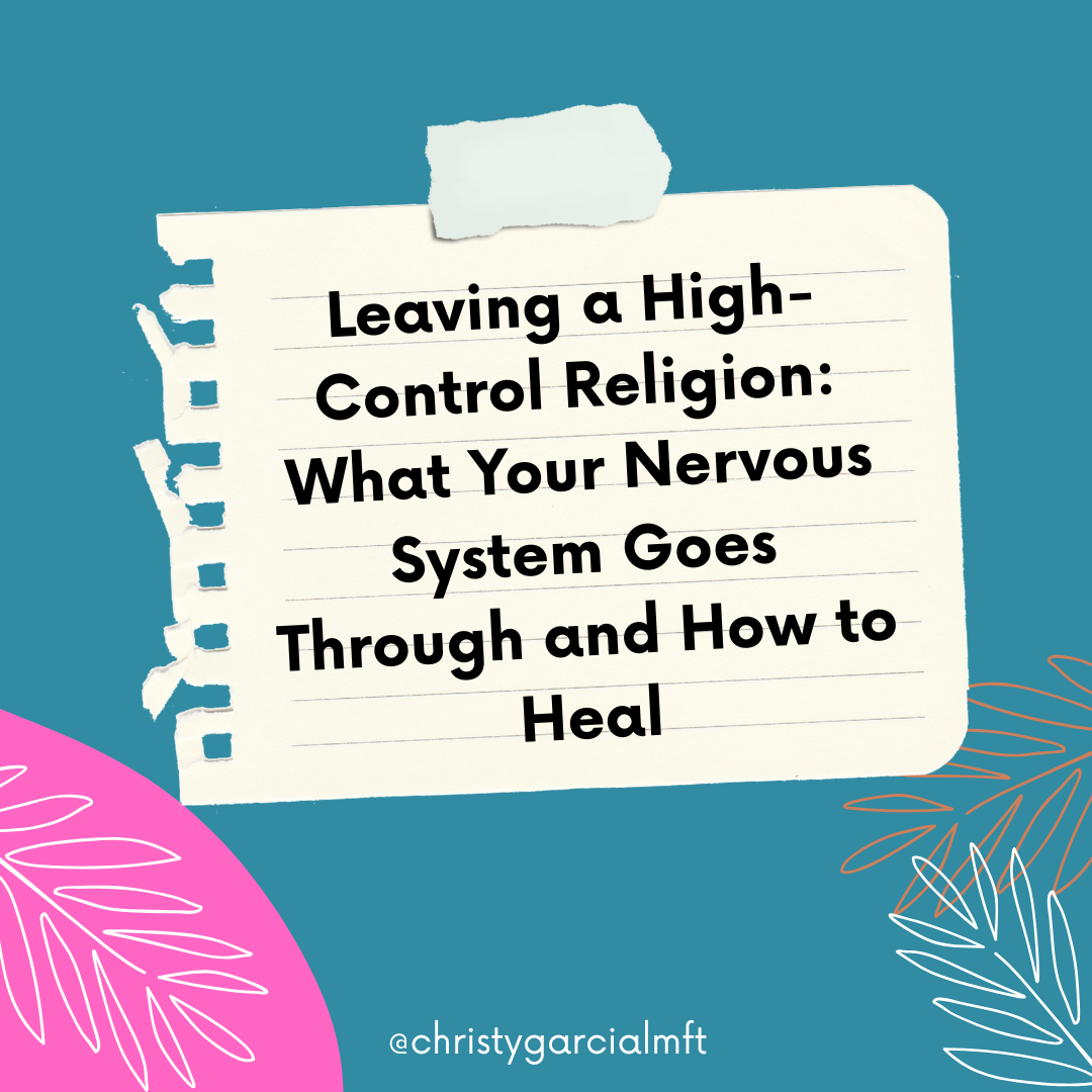 Leaving a High-Control Religion: What Your Nervous System Goes Through and How to Heal