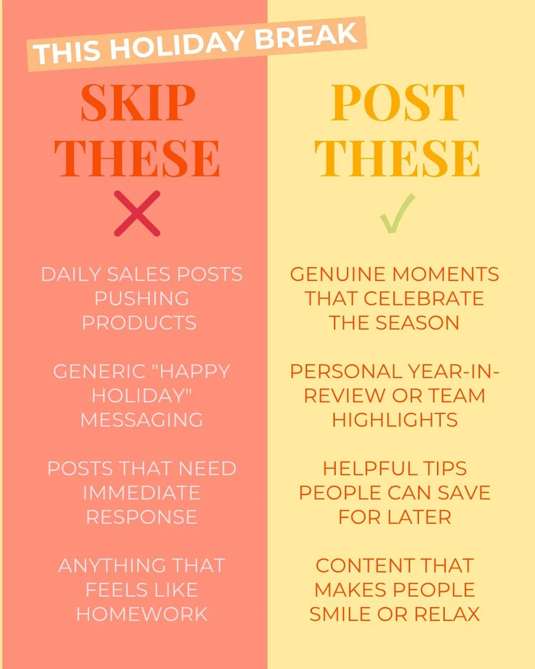 Your audience is on holiday too. They're scrolling from the beach, not their desk. Give them content that feels like a breath of fresh air, not another task.

Want the full breakdown of what works (and what doesn't) over the summer shutdown?
Read our