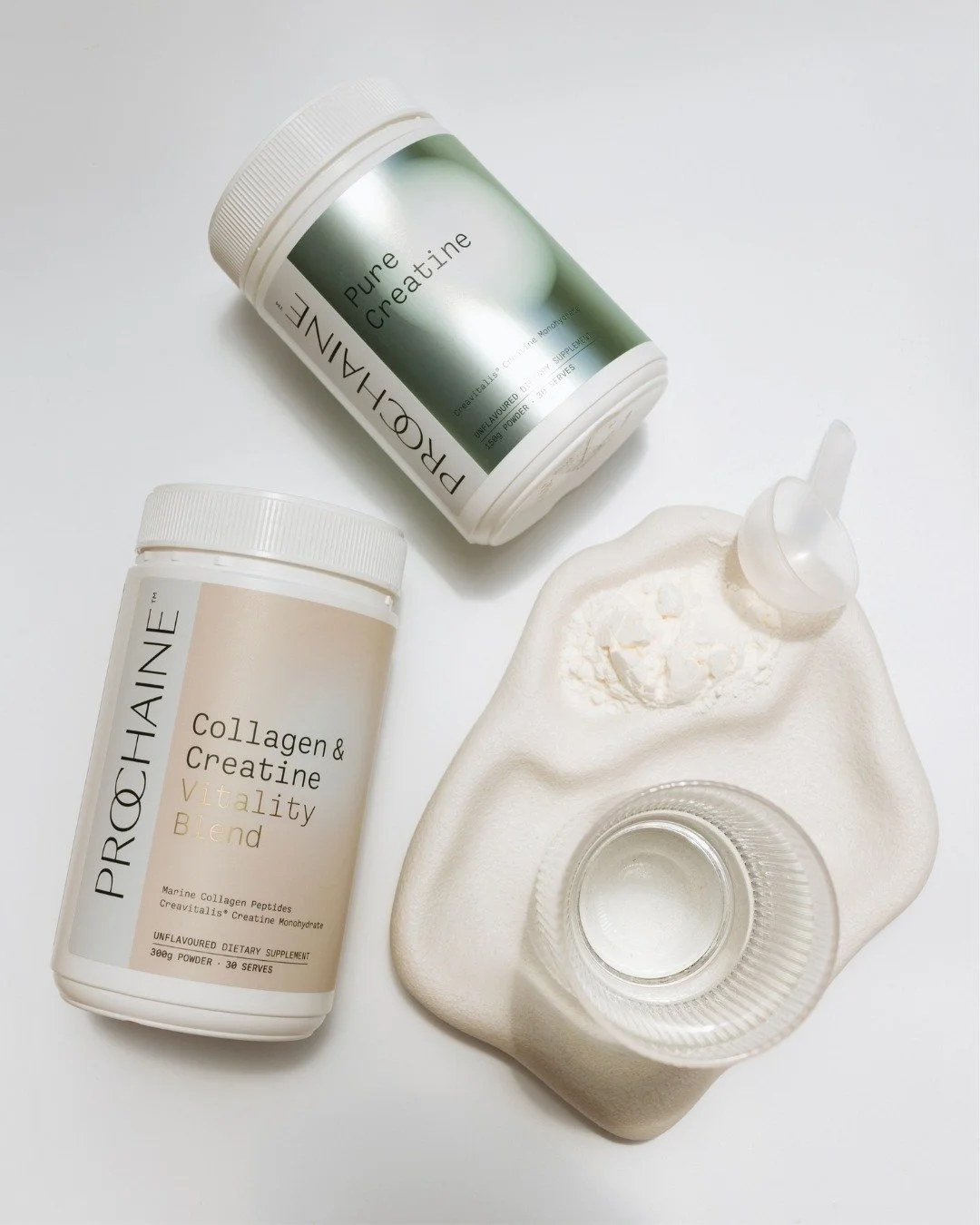 Excited to share the latest from our client, @prochaine.nz 🎉

Their Pure Creatine and Collagen &amp; Creatine Vitality Blend have officially launched, adding two exceptional products to their already impressive range.

We've been working behind the 