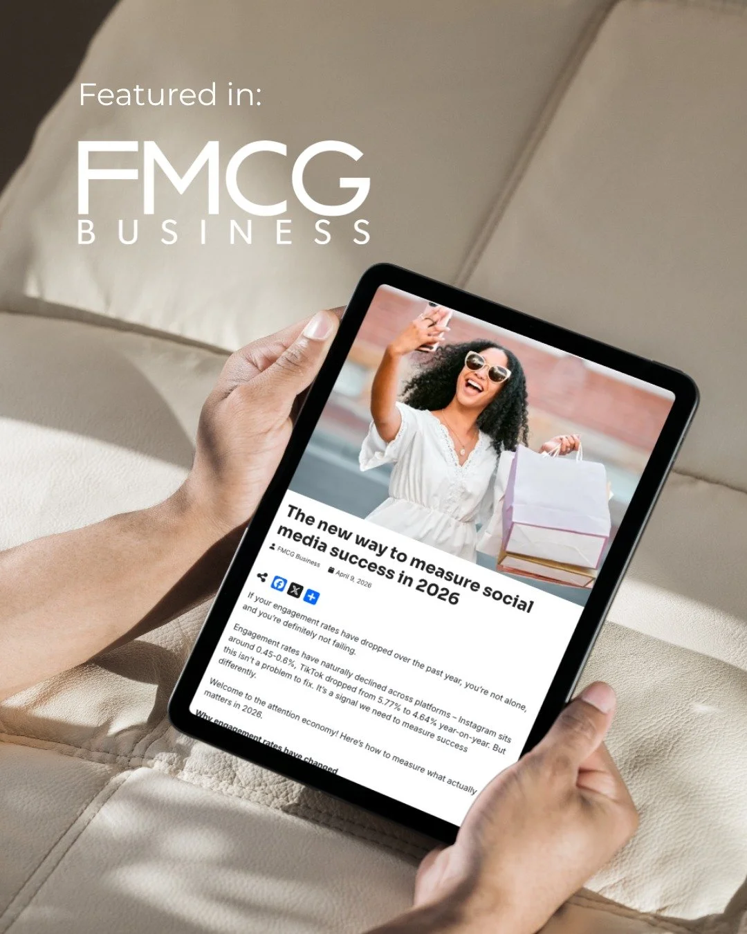 If your engagement rate has dropped over the past year, you're not alone, and you're not failing. 📉

Instagram sits around 0.45&ndash;0.6% engagement. TikTok dropped from 5.77% to 4.64% year-on-year. But declining engagement rates aren't a crisis. T