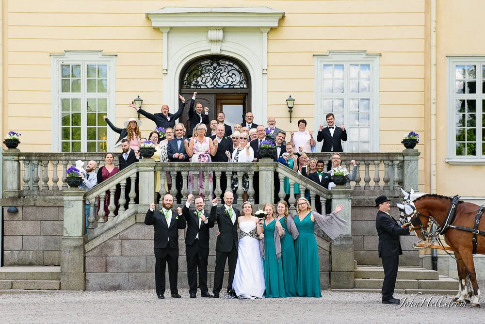 Hedenlunda slott Brollop Annica Tommie brollopsfotograf