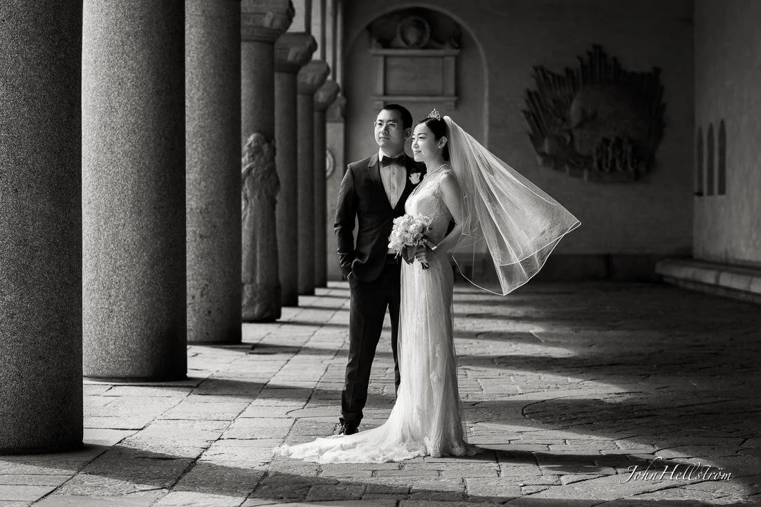 Bröllopsfotografering Stockholms stadshus