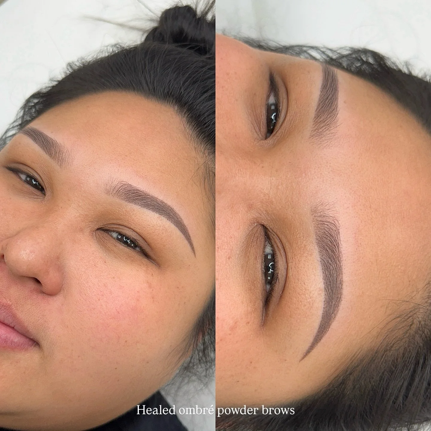 Healed ombr&eacute; powder brows are designed to soften after healing&mdash;leaving you with a natural makeup look that lasts. ✨

Everyone&rsquo;s skin heals a little differently&mdash;
Factors like skin type, age, lifestyle, and aftercare can affect