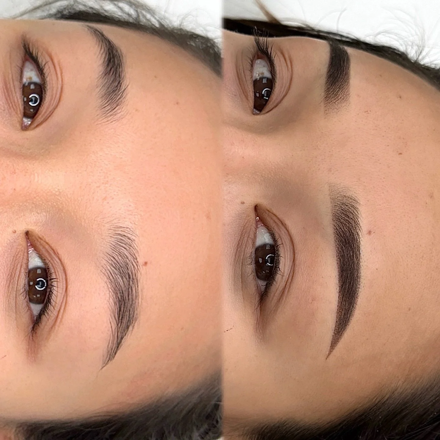 I&rsquo;ve been getting so many straight brow requests lately 😍

Straighter brows tend to give a more youthful appearance compared to arched brows ✨

There&rsquo;s no one size fits all for brows! They&rsquo;re designed to flatter your face shape com
